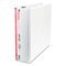 Universal Economy D-Ring Vinyl View Binder, 3" Capacity, White UNV20748