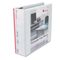 Universal Economy D-Ring Vinyl View Binder, 3" Capacity, White UNV20748