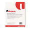 Universal Extended Insert Indexes, Five Clear Tabs, Letter, Buff, 6 Sets/Pack UNV21875