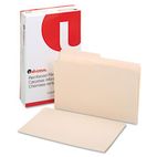 Universal File Folders, 1/2 Cut, Two-Ply Top Tab, Legal, Manila, 100/Box UNV16122