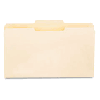 Universal File Folders, 1/3 Cut First Positions, One-Ply Top Tab, Legal, Manila, 100/Box UNV15121