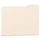 Universal File Folders, 1/3 Cut Third Position, One-Ply Top Tab, Letter, Manila, 100/Box UNV12123