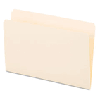 Universal File Folders, Straight Cut, One-Ply Top Tab, Legal, Manila, 100/Box UNV15110