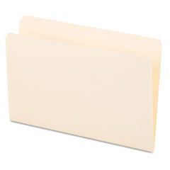 Universal File Folders, Straight Cut, One-Ply Top Tab, Legal, Manila, 100/Box UNV15110