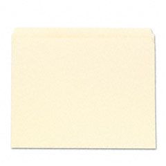 Universal File Folders, Straight Cut, One-Ply Top Tab, Letter, Manila, 100/Box UNV12110