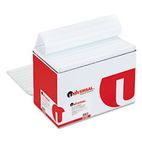 Universal Green Bar Computer Paper, 20lb, 14-7/8 x 8-1/2, Perforated Margins, 2600 Sheets UNV15782