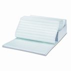Universal Green Bar Computer Paper, Perforated 3-Part Carbonless, 14-7/8 x 11, 1100 Sheets UNV15754