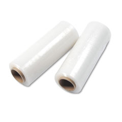 Universal Handwrap Stretch Film, 14" x 2000' Roll, 15 mic (60 Gauge), 4 Rolls/Carton UNV62124