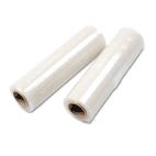 Universal Handwrap Stretch Film, 18w x 1500' Roll, 20 mic (80 Gauge), 4 Rolls/Carton UNV80118