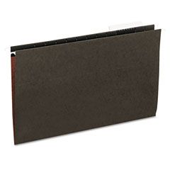 Universal Hanging File Folders, 1/3 Tab, 11 Point Stock, Legal, Standard Green, 25/Box UNV14213