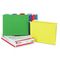 Universal Hanging File Folders, 1/5 Tab, 11 Point, Letter, Assorted Colors, 25/Box UNV14121