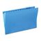 Universal Hanging File Folders, 1/5 Tab, 11 Point Stock, Legal, Blue, 25/Box UNV14216