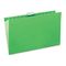 Universal Hanging File Folders, 1/5 Tab, 11 Point Stock, Legal, Green, 25/Box UNV14217