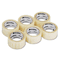 Universal Heavy-Duty Box Sealing Tape, 2" x 55 yards, 3" Core, Clear, 36/Box UNV99000