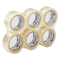 Universal Heavy-Duty Box Sealing Tape, 2" x 55 yards, 3" Core, Clear, 36/Box UNV99000