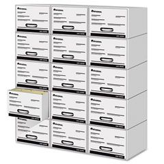 Universal Heavy-Duty Storage Box Drawer, Letter, 14 x 25 1/2 x 11 1/2, White, 6/Carton UNV85300