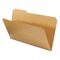 Universal Kraft File Folders, 1/3 Cut Assorted, Top Tab, Legal, Brown, 100/Box UNV16143