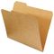 Universal Kraft File Folders, 1/3 Cut Assorted, Top Tab, Letter, Brown, 100/Box UNV16133