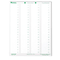 Universal Laser Printer Permanent Labels, Recycled, 1/2 x 1-3/4, White, 800/Pack UNV80110GN