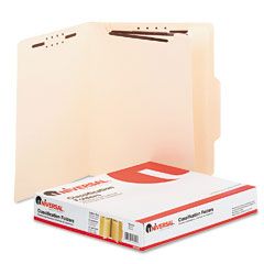 Universal Manila Classification Folders, Letter, Six-Section, 15/Box UNV10300