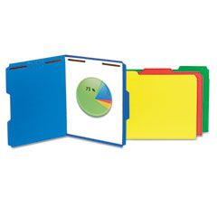 Universal Manila Folders, 2 Fasteners, 1/3 Tab, Letter, Blue, 50/BX UNV13521