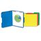 Universal Manila Folders, 2 Fasteners, 1/3 Tab, Letter, Blue, 50/BX UNV13521