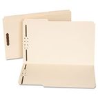 Universal Manila Folders, Two Fasteners, 1/3 Tab, Legal, 50/Box UNV13520