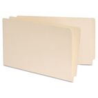 Universal Manila Reinforced Shelf Folder, Legal, 100/Box UNV13350