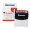 Universal Message Stamp, URGENT, Pre-Inked/Re-Inkable, Red UNV10070