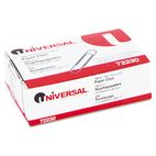 Universal Nonskid Paper Clips, Wire, No. 1, Silver, 100/Box UNV72230BX