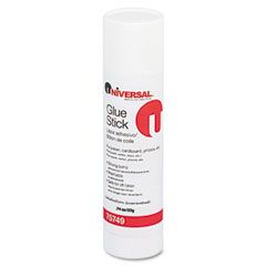 Universal Permanent Glue Stick, .74 oz, Stick UNV75749