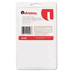 Universal Permanent Self-Adhesive Color-Coding Labels, 3/4in dia, White, 1008/Pack UNV40108