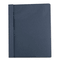 Universal Plastic Cover, Tang Clip, Letter, 1/2" Capacity, Clear/Dark Blue, 25/Box UNV56138