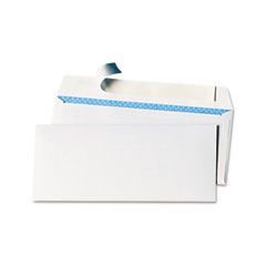 Universal Pull & Seal Business Envelope, Security Tint, #10, White, 100/Box UNV36004