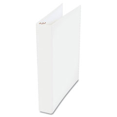 Universal PVC Free D-Ring Binder, Heavy Paper/Index Stock, 1" Capacity, White UNV90401