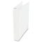 Universal PVC Free D-Ring Binder, Heavy Paper/Index Stock, 1" Capacity, White UNV90401