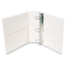 Universal PVC Free D-Ring Binder, Heavy Paper/Index Stock, 3" Capacity, White UNV90403