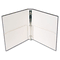 Universal PVC Free Round Ring Binder, Heavy Paper/Index Stock, 1" Capacity, Black UNV91301