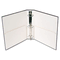 Universal PVC Free Round Ring Binder, Heavy Paper/Index Stock, 2" Capacity, Black UNV91302