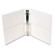 Universal PVC Free Round Ring Binder, Heavy Paper/Index Stock, 2" Capacity, White UNV91402