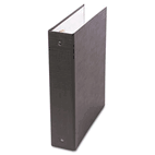 Universal PVC Free Round Ring Binder, Heavy Paper/Index Stock, 3" Capacity, Black UNV91303