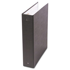 Universal PVC Free Round Ring Binder, Heavy Paper/Index Stock, 3" Capacity, Black UNV91303