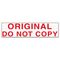 Universal Recycled Custom Micropore Stamp, Preinked, 1/2 x 2 UNV10024GN