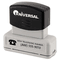 Universal Recycled Custom Micropore Stamp, Preinked, 1/2 x 2 UNV10024GN
