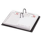 Universal Recycled Plastic #17 Calendar Holder, 3-1/2 x 6-1/2, Black UNV08124