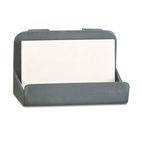 Universal Recycled Plastic Cubicle Business Card Holder, 4 x 2 1/4 x 2 3/8, Charcoal UNV08203