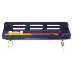 Universal Recycled Plastic Cubicle Shelf, Charcoal UNV08603