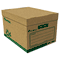 Universal Recycled Record Storage Box, Letter, 12" x 24" x 10", Kraft, 12/Carton UNV28220