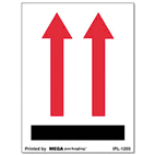 Universal Red Arrows Self-Adhesive Shipping Labels, 3 x 4, 500/Roll UNV312483