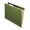 Universal Reinforced Recycled Hanging Folder, 1/3 Cut, Letter, Standard Green, 25/Box UNV24113